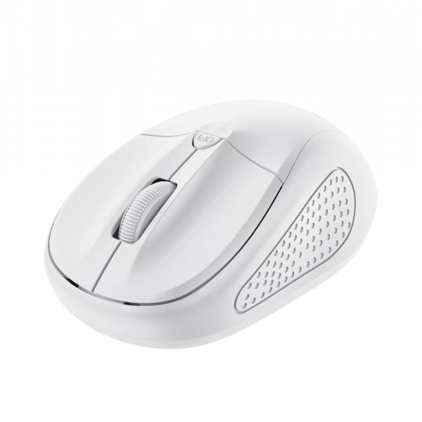 Mouse Trust Wireless Primo 4 Botones Y Rueda Desplazamiento 1000-1600dpi Color Blanco 24795 Hover Image