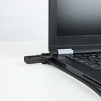 Cable De Seguridad Portatiles/monitores/televisiones Tooq Tqclk0015-g Con Combinación 4 Digitos 1.5