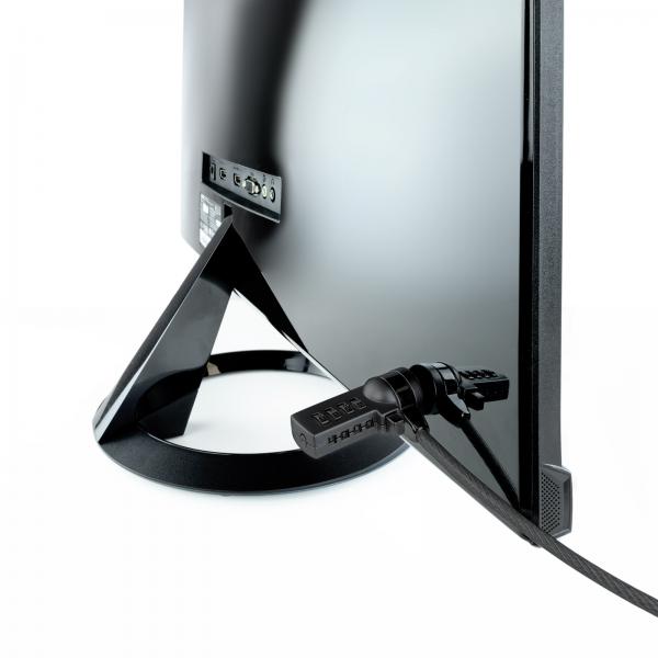 Cable De Seguridad Portatiles/monitores/televisiones Tooq Tqclk0015-g Con Combinación 4 Digitos 1.5