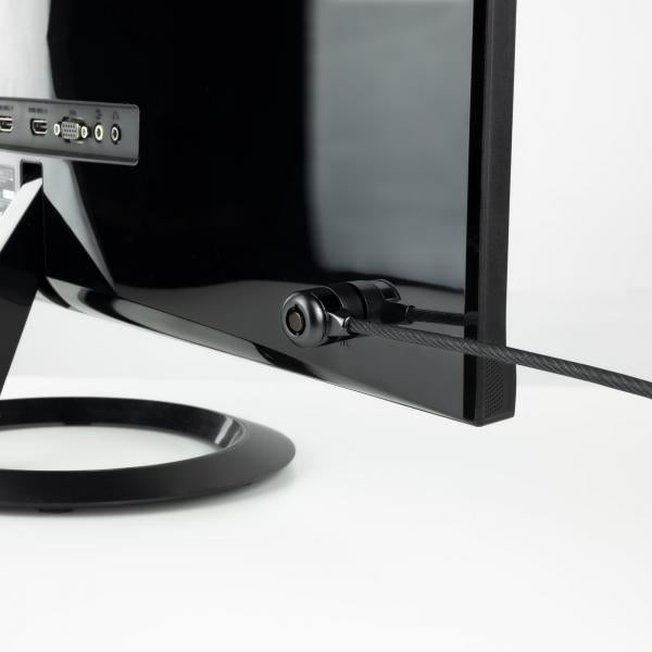 Cable De Seguridad Portatiles/monitores/televisiones Tooq Tqclk0025-g Con Llave 1.5 M Sistema Kensin