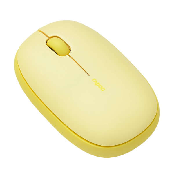 Mouse Rapoo Wireless Y Bluetooth M660 Silent 2.4g Ghz Bt 5.0 Usb 3.0 3 Botones 1300 Ppp Yellow Main Image