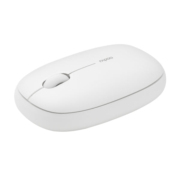 Mouse Rapoo Wireless Y Bluetooth M660 Silent 2.4g Ghz Bt 5.0 Usb 3.0 3 Botones 1300 Ppp Blanco Hover Image