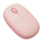 Mouse Rapoo Wireless Y Bluetooth M660 Silent 2.4g Ghz Bt 5.0 Usb 3.0 3 Botones 1300 Ppp Rosa Multi