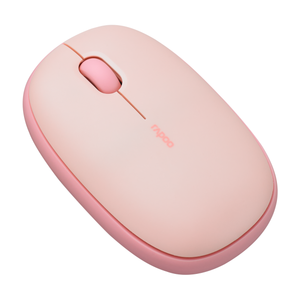 Mouse Rapoo Wireless Y Bluetooth M660 Silent 2.4g Ghz Bt 5.0 Usb 3.0 3 Botones 1300 Ppp Rosa Multi