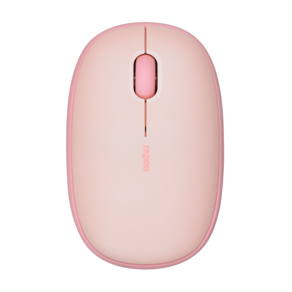 Mouse Rapoo Wireless Y Bluetooth M660 Silent 2.4g Ghz Bt 5.0 Usb 3.0 3 Botones 1300 Ppp Rosa Multi
