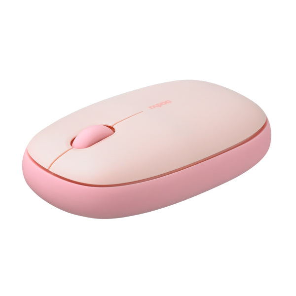 Mouse Rapoo Wireless Y Bluetooth M660 Silent 2.4g Ghz Bt 5.0 Usb 3.0 3 Botones 1300 Ppp Rosa Multi