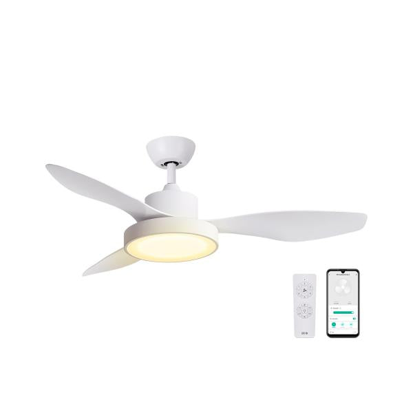 Ventilador De Techo Spc Conforto Dc Lite 2 Blanco