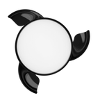 Cecotec EnergySilence Aero 4280 Invisible Negro - Ventilador de techo