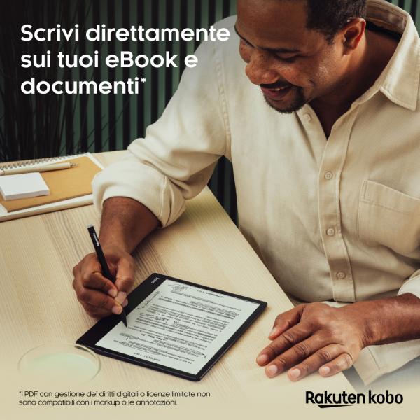 Rakuten Kobo Elipsa 2E 32GB Wifi Negro - Lector de ebooks