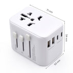 Enchufe Universal Ewent Ew1470 Eu - Usa - Uk - Aus 2 X Usb - 3 X Usb Tipo C