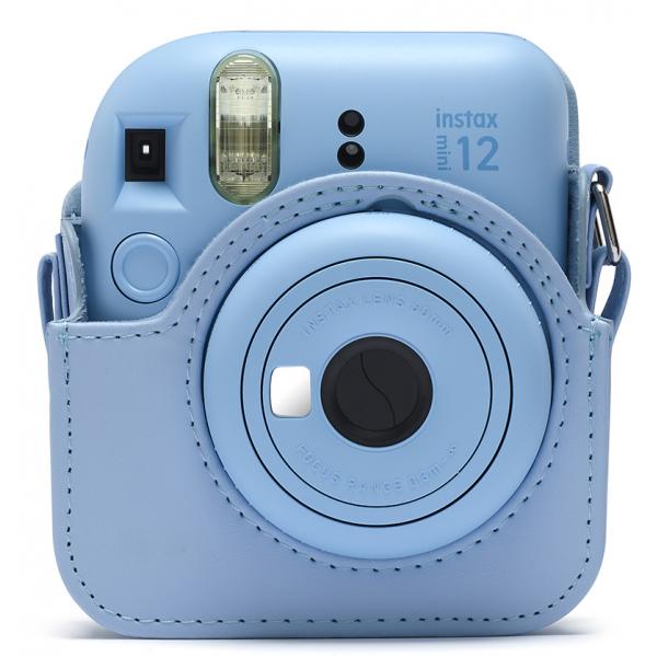 Fujifilm Funda Instax Mini 12 Pastel Blue / Funda De Cámara Con Correa Ajustable
