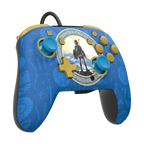 Mando Pdp Rematch Wired Controller Zelda Hyrule Blue ( Switch 2 )
