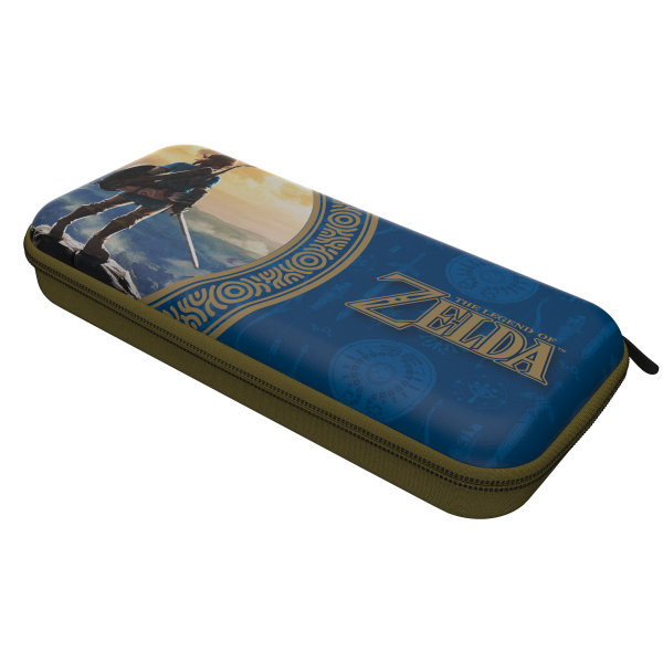 Funda Pdp Deluxe Travel Case The Legend Of Zelda Hyrule Blue