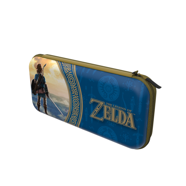 Funda Pdp Deluxe Travel Case The Legend Of Zelda Hyrule Blue