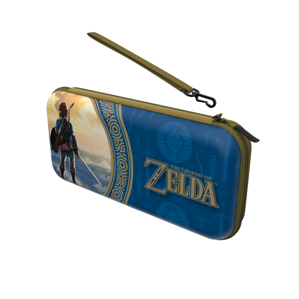 Funda Pdp Deluxe Travel Case The Legend Of Zelda Hyrule Blue