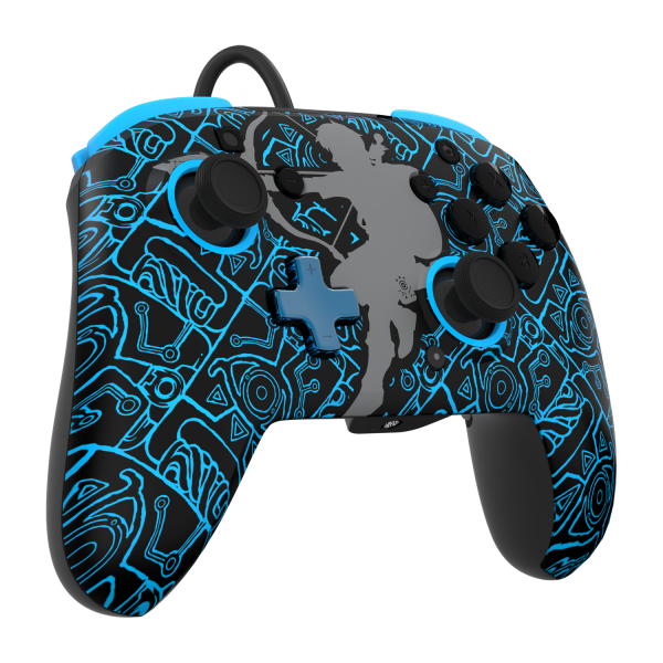 Mando Pdp Rematch Glow Wired Controller Zelda Link ( Switch 2 ) Main Image