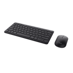 Teclado Y Mouse Trust Wireless Y Bluetooth Lyra Multidispositivo (usb Y 2 Disp Bt) Recargables