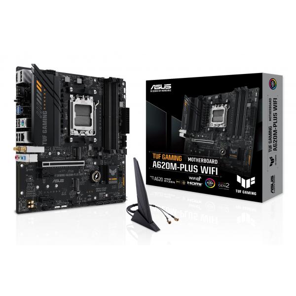 Asus TUF Gaming A620M-PLUS WIFI Socket AM5 Hover Image
