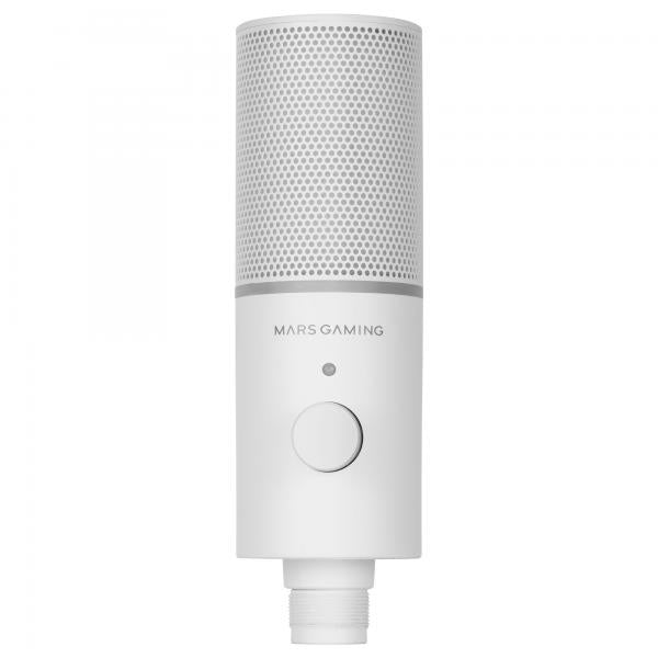 Microfono Profesional Mars Gaming Mmicxt White Microfono De