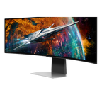 Samsung G95SC Plata 49 pulgadas DQHD OLED 240Hz 3ms G-Sync curvo UltraWide Monitor