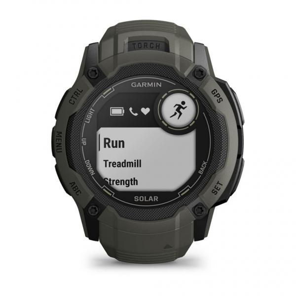 Garmin Instinct 2X Solar 50mm Verde - Reloj inteligente con GPS