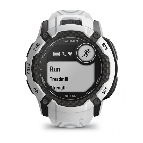 Garmin Instinct 2X Solar 50mm Blanco - Reloj inteligente con GPS