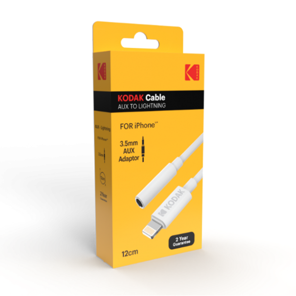 Kodak Cable Aux (Mini Jack) To Lightning