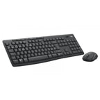 Teclado Logitech Wireless Combo Mk370 For Business Color Grafito P/n: 920-012071
