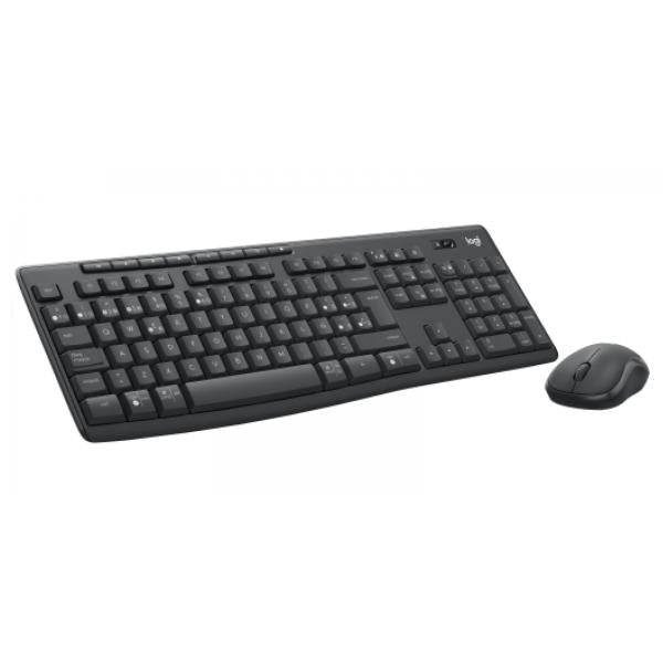 Teclado Logitech Wireless Combo Mk370 For Business Color Grafito P/n: 920-012071