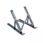 Soporte De Portatil Tooq Aluminio Plegable Color Gris