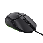 Mouse Trust Gaming Rgb Gxt 109 Felox Iluminacion Led 6 Botones Negro 25036*