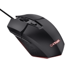 Mouse Trust Gaming Rgb Gxt 109 Felox Iluminacion Led 6 Botones Negro 25036*