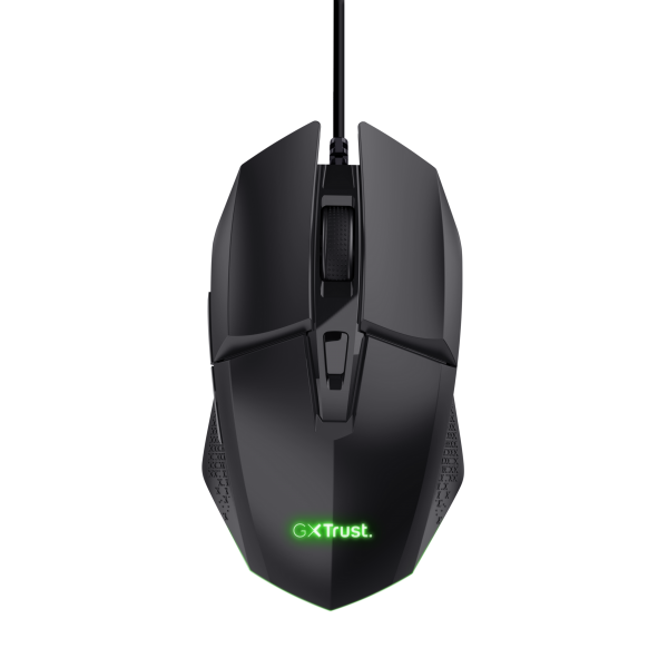 Mouse Trust Gaming Rgb Gxt 109 Felox Iluminacion Led 6 Botones Negro 25036*