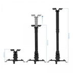 Tooq PJ2012T soporte para proyector Techo Negro