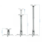Soporte Techo Proyector Tooq Pj2012t - Splata 130 - 430 - 650mm Carga Maxima 20 Kg