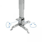 Soporte Techo Proyector Tooq Pj2012t - Splata 130 - 430 - 650mm Carga Maxima 20 Kg