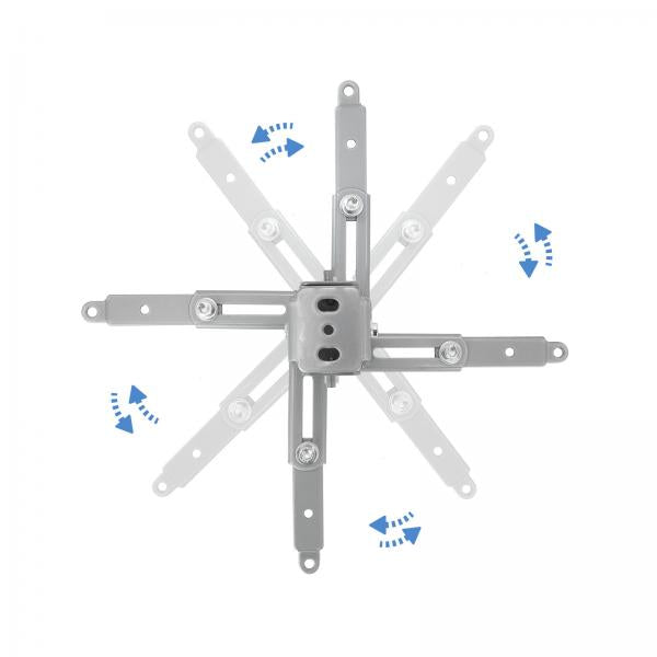 Soporte Techo Proyector Tooq Pj2012t - Splata 130 - 430 - 650mm Carga Maxima 20 Kg
