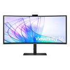 Samsung ViewFinity S34C652VAU 34 4K Ultra HD VA UltraWide Curvo 100 Hz FreeSync Webcam Negro