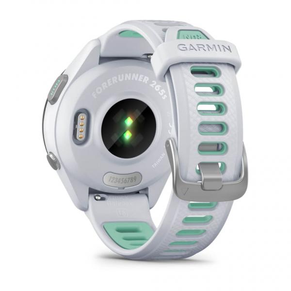 Garmin Forerunner 265S GPS Blanco/Verde 42mm - Reloj inteligente