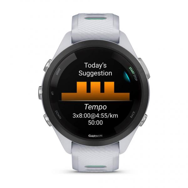 Garmin Forerunner 265S GPS Blanco/Verde 42mm - Reloj inteligente