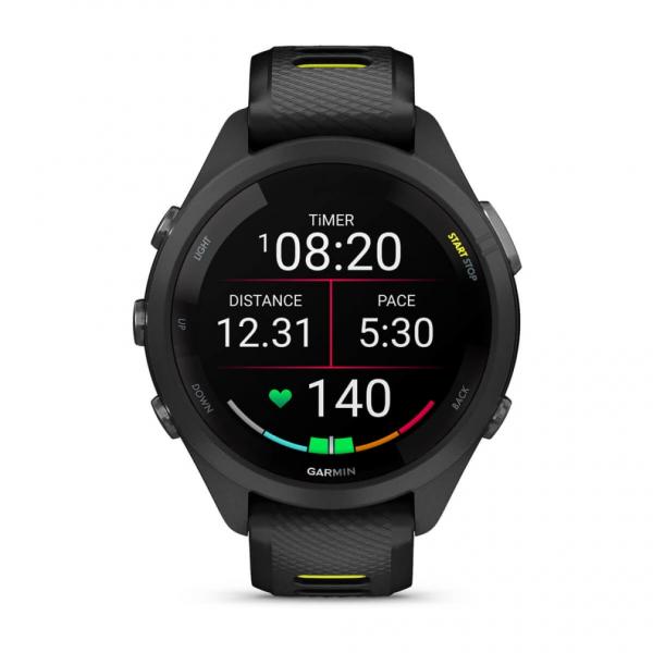Garmin Forerunner 265s Negro Con Correa De Silicona En Negro/amarillo / Smartwatch 42mm Main Image