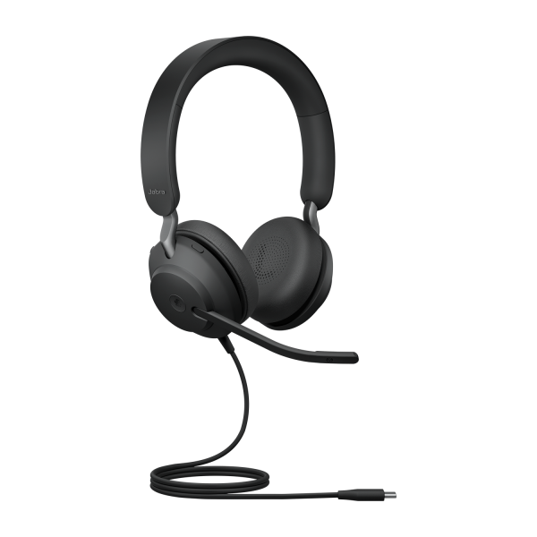 Jabra Evolve2 40 SE MS Stereo USB-C Negro Main Image