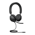 Jabra Evolve2 40 SE MS Stereo USB-C Negro
