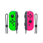 Mando Joy Con (Set Izda/Dcha) Verde Neon/Rosa Neon NINTENDO SWITCH (Accesorios)