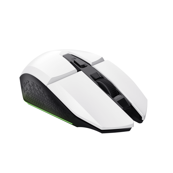 Mouse Trust Gaming Wireless Rgb Gxt 110w Felox 25069 Dpi 800-4800 Ppp Bat 80h Iluminacion Led, 6 Bot