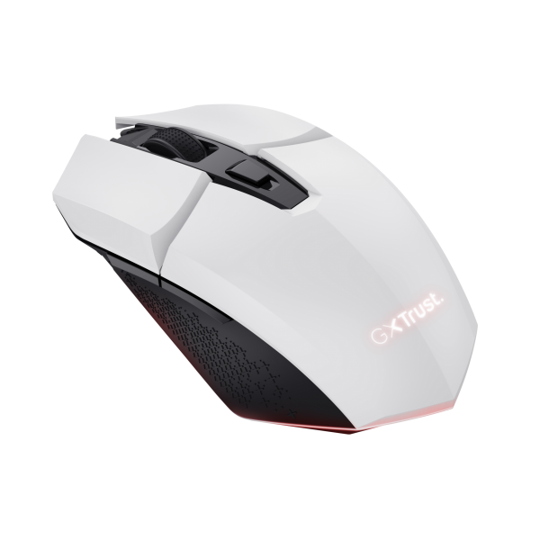 Mouse Trust Gaming Wireless Rgb Gxt 110w Felox 25069 Dpi 800-4800 Ppp Bat 80h Iluminacion Led, 6 Bot