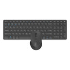 Teclado Y Mouse Rapoo Wireless Y Bluetooth 9700m 2,4ghz Bt 4.0 Bt 5.0 Ultradelgado 1600 Dpi Bat