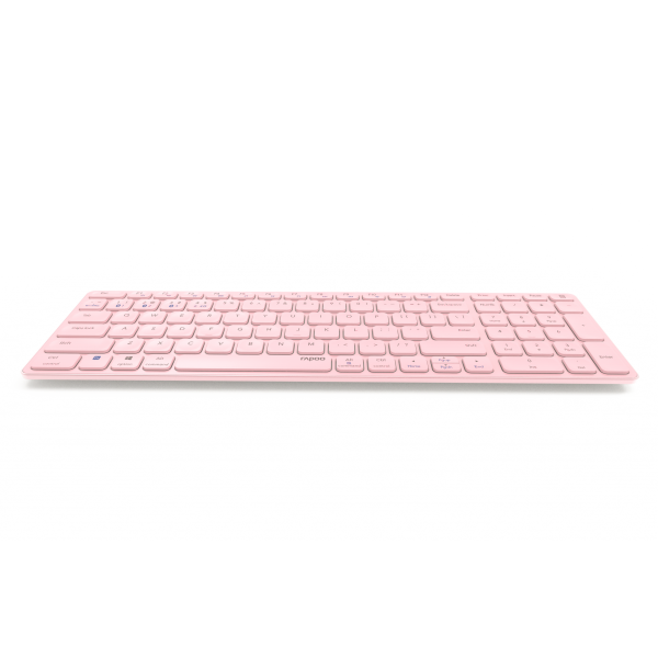 TECLADO RAPOO WIRELESS Y BLUETOOTH E9700M PORTUGUES 2.4GHz BT 3.0 5.0 DISEO ULTRAFINO BATERIA