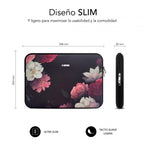 Funda Subblim Trendy Sleeve Para Portatil 13.3 Pulgadas - 14 Pulgadas Neo Flowers
