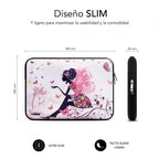 Funda Subblim Trendy Sleeve Para Portatil 15.6 Pulgadas Neo Hada